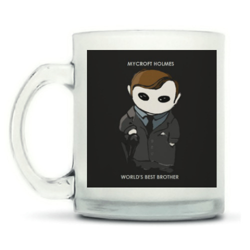 Кружка матовая с принтом Sherlock Mycroft Holmes