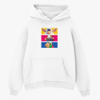 Толстовка худи оверсайз