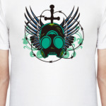 Череп в противогазе