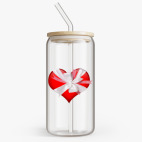 Банка с бамбуковой крышкой