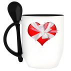 Кружка с ложкой