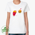 Женская футболка органик