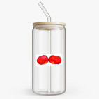 Банка с бамбуковой крышкой