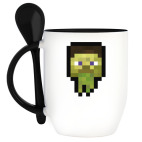 Кружка с ложкой