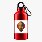 Металлическая бутылка 400 мл UV-DTF