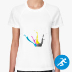 Женская спортивная футболка