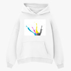 Толстовка худи оверсайз