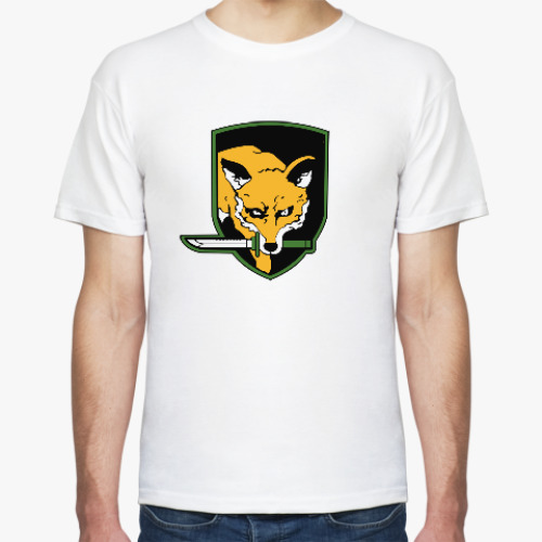 Футболка с принтом Лиса с ножом