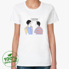 Женская футболка органик