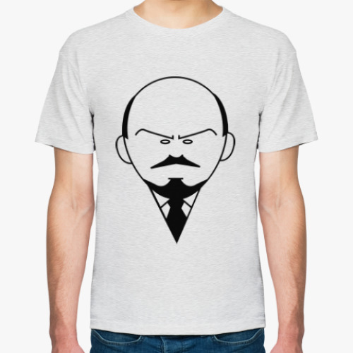 Футболка с принтом Lenin face