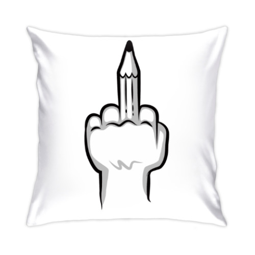 Подушка Fuck pencil