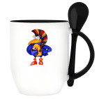 Кружка с ложкой