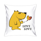 Подушка 35x35 см Love Love