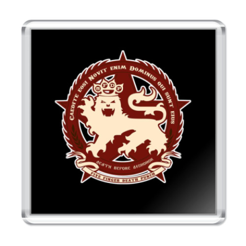 Магнит с принтом Five Finger Death Punch