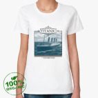 Женская футболка органик