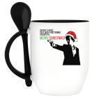 Кружка с ложкой