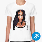 Женская спортивная футболка