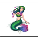 'Готичная русалочка'