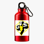 Металлическая бутылка 400 мл UV-DTF