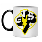 Кружка двухцветная