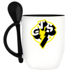 Кружка с ложкой