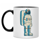 Кружка двухцветная