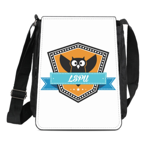 Сумка-планшет с принтом LSPU