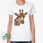 Женская футболка органик