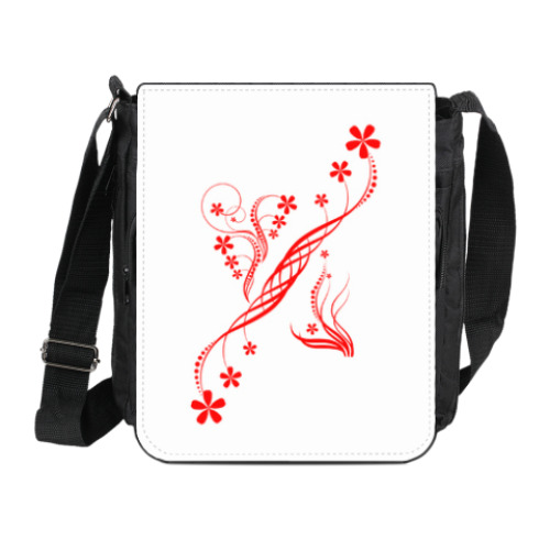 Сумка на плечо (мини-планшет) с принтом Для гламурных цыпочек