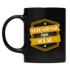 Кружка цветная UV-DTF