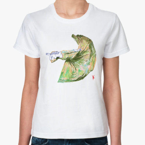 Классическая футболка с принтом Марта Грэкхем