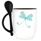 Кружка с ложкой