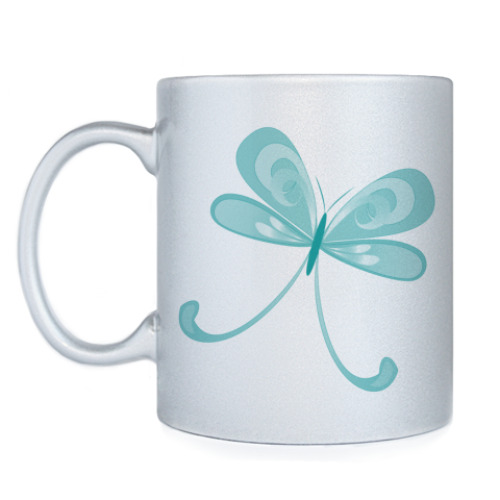 Кружка с принтом Бабочка