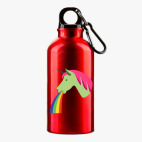 Металлическая бутылка 400 мл UV-DTF