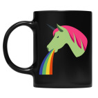 Кружка цветная UV-DTF