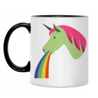 Кружка двухцветная