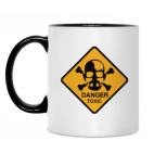 Кружка двухцветная