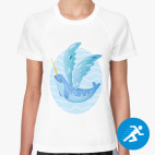 Женская спортивная футболка