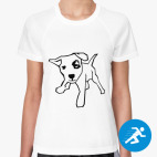 Женская спортивная футболка