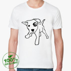 Мужская футболка органик