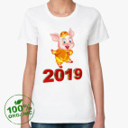 Женская футболка органик