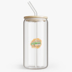 Банка с бамбуковой крышкой