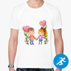 Мужская спортивная футболка