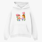 Толстовка худи оверсайз