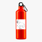 Металлическая бутылка 700 мл UV-DTF