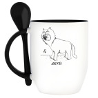 Кружка с ложкой