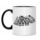 Кружка двухцветная