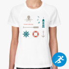 Женская спортивная футболка