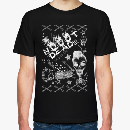 Футболка с принтом Be grunge!