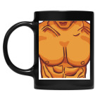 Кружка цветная UV-DTF